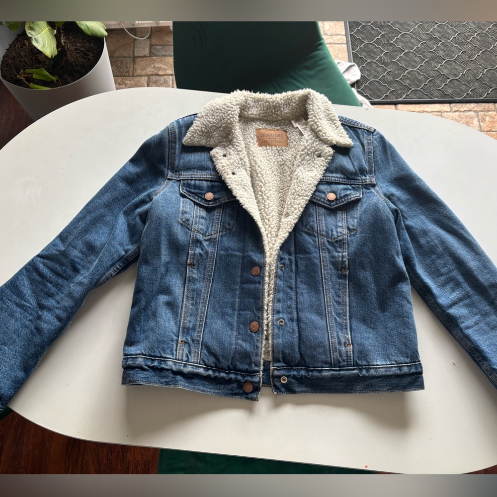 Levi’s Sherpa Lined Denim Jacket